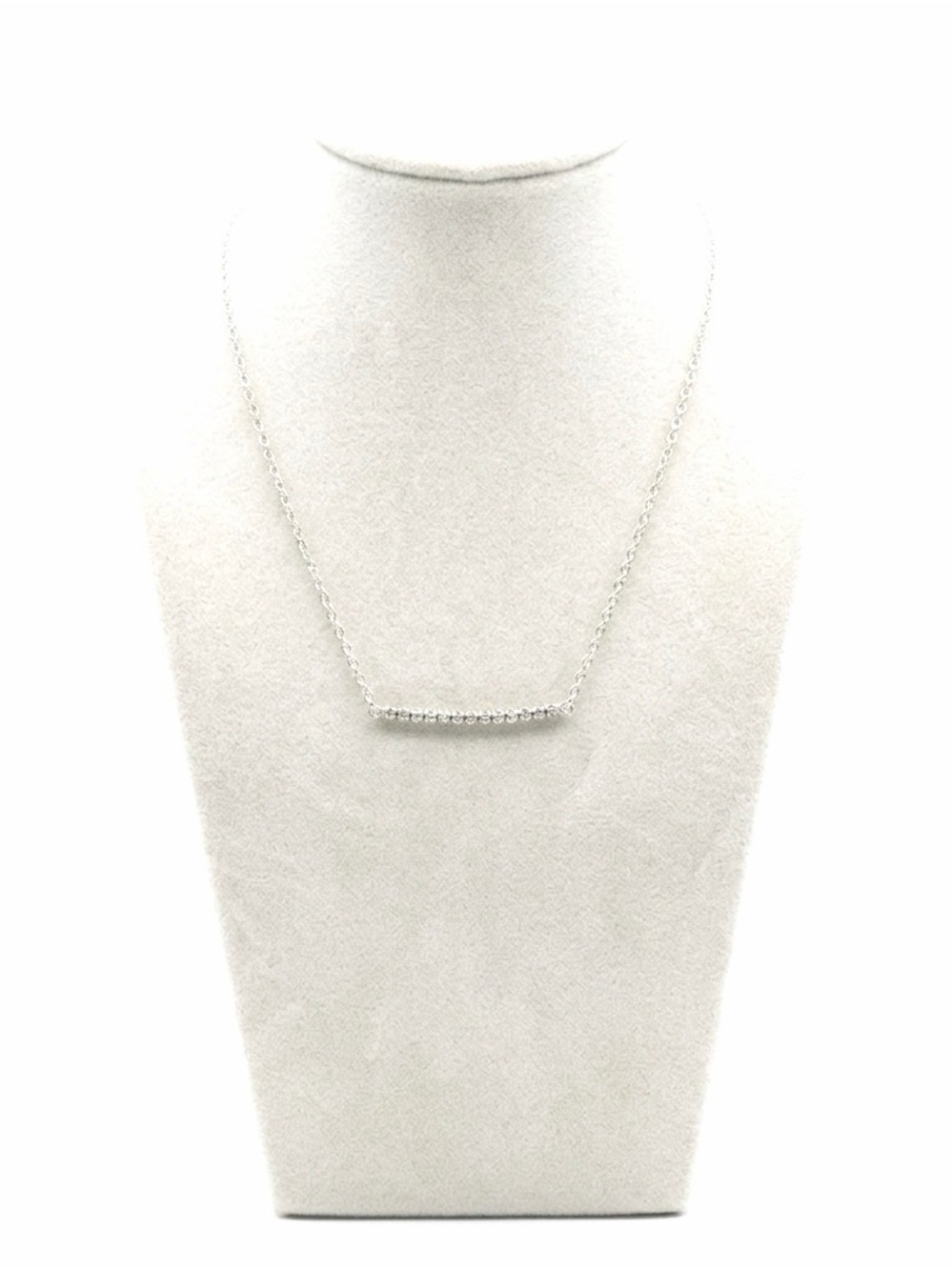 New Beaded Bohemian Horizontal Bar Dainty Handmade Minimalist Necklace